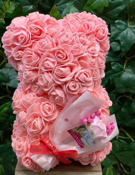 Orso di Rose - Rosa